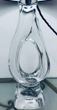 Load image into Gallery viewer, 1960s French Daum Crystal Table Lamp Lynx Model 73