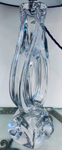Load image into Gallery viewer, 1960s French Daum Crystal Table Lamp Lynx Model 73