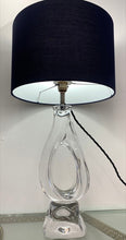 Load image into Gallery viewer, 1960s French Daum Crystal Table Lamp Lynx Model 73