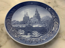 Load image into Gallery viewer, Royal Copenhagen Christmas Plate - Rosenborg Castle 1956