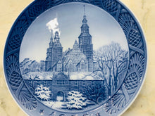 Load image into Gallery viewer, Royal Copenhagen Christmas Plate - Rosenborg Castle 1956