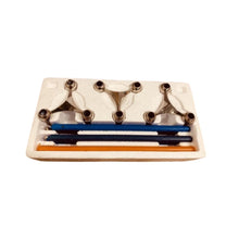 Load image into Gallery viewer, Set of 3 Boxed BMF Nagel Candle Holders inc candles