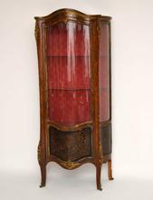 Load image into Gallery viewer, Antique French Ormolu Mounted Display Cabinet