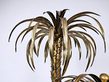 Load image into Gallery viewer, Brass Palm Tree Floor Lamp