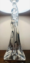 Load image into Gallery viewer, 1970s Cristal D’Arques Twisted Glass Table Lamp