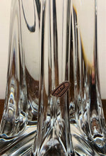 Load image into Gallery viewer, 1970s Cristal D’Arques Twisted Glass Table Lamp