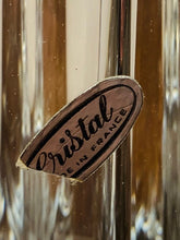 Load image into Gallery viewer, 1970s Cristal D’Arques Twisted Glass Table Lamp