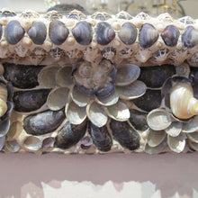 Load image into Gallery viewer, 19th-Century French Mirror with Contemporary Shell Adornments
