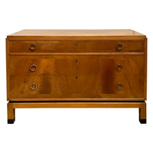 Load image into Gallery viewer, Vintage Swedish Flame Birch Chest of Drawers, 1940s
