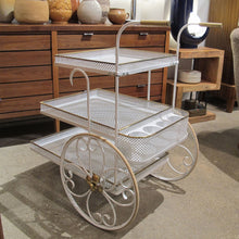 Load image into Gallery viewer, French Three-Tier Serving Trolley, Style of Mathieu Matégot, Circa 1950s
