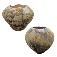 Load image into Gallery viewer, Organic Glazed Ceramic Vases, West Germany, 1970s
