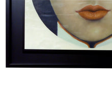 Load image into Gallery viewer, Mid-Century Oil on Canvas Portrait of an Oriental Girl, English
