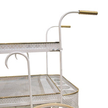 Load image into Gallery viewer, French Three-Tier Serving Trolley, Style of Mathieu Matégot, Circa 1950s
