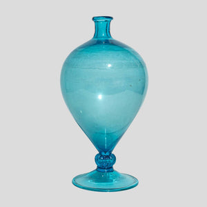 1920s aquamarine Veronese vase by Vittorio Zecchin for Venini