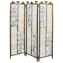 Load image into Gallery viewer, Spanish Mid-Century Modern Wrought Iron Three-Panel Room Divider - Screen
