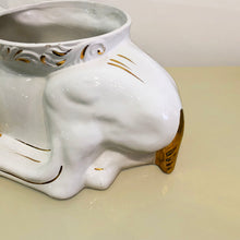 Load image into Gallery viewer, Antica Athena Deer Faun Ceramic Planter
