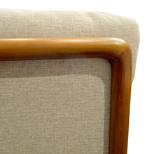 Load image into Gallery viewer, 1960s Large Pair of Armchairs with Curved Teak Frame, German
