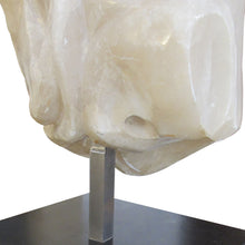 Load image into Gallery viewer, Large Mid-Century Italian Alabaster Abstract Torso Sculpture
