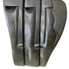 Load image into Gallery viewer, Large Mid-Century Springstone Sculpture of Three Wise Men

