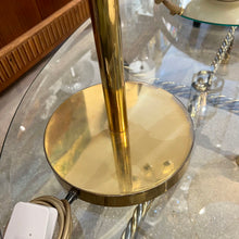 Load image into Gallery viewer, Large Swedish Table Lamp, Brass, Adjustable Swing Arm, 1970s
