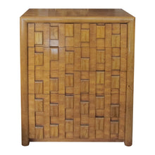 Load image into Gallery viewer, Brutalist 1960s Walnut Tallboy - Chest of Drawers
