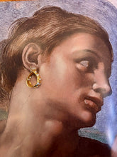 Load image into Gallery viewer, 18ct Gold natural diamond set earrings by Adler. 1980s
