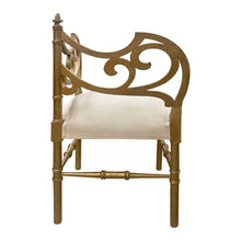 Load image into Gallery viewer, Pair of French Art Nouveau Gilt Wood Corner Chairs, 1900s
