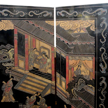 Load image into Gallery viewer, Chinese Four-Fold Coromandel Style Room Divider, c. 1940s–1950s
