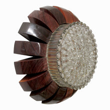 Load image into Gallery viewer, Pair of French 1960s Wall Sconces/Plafonniers with Textured Glass Shades
