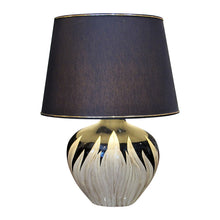 Load image into Gallery viewer, Pair of Italian Tulip-Shaped Ceramic Table Lamps, Circa 1970s
