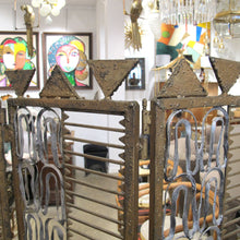 Load image into Gallery viewer, Spanish Mid-Century Modern Wrought Iron Three-Panel Room Divider - Screen
