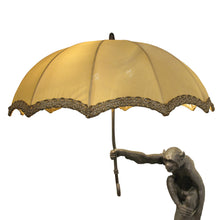 Load image into Gallery viewer, Rare French Art Deco Spelter Monkey Table Lamp, c.1920s
