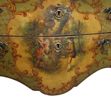 Load image into Gallery viewer, French Painted Chest of Drawers, 1920s, Neoclassical Style with Marble Top
