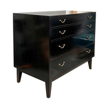 Load image into Gallery viewer, Scandinavian Chest of Drawers with Brass Handles, 1950s
