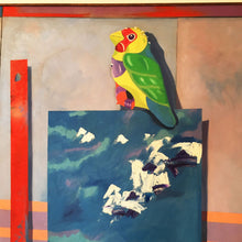 Load image into Gallery viewer, Richard Frank 'Mated Measure' Painting, Oil On Canvas 1980
