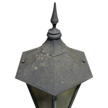 Load image into Gallery viewer, A Pair of Aluminium Outdoor Pillar Lanterns, English, circa 1950s
