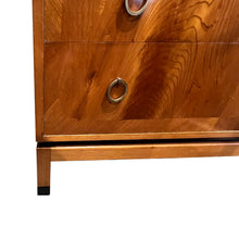 Load image into Gallery viewer, Vintage Swedish Flame Birch Chest of Drawers, 1940s
