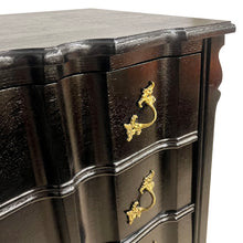 Load image into Gallery viewer, Louis XIV-Style Black French Polished Chest of Drawers, French, 1950s

