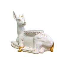 Load image into Gallery viewer, Antica Athena Deer Faun Ceramic Planter
