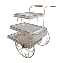 Load image into Gallery viewer, French Three-Tier Serving Trolley, Style of Mathieu Matégot, Circa 1950s
