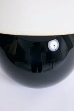 Load image into Gallery viewer, Art Deco Black Glass Table Lamp
