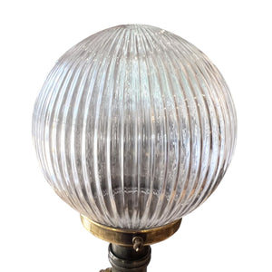 Pair of Benson's 1920's Ship's Master Suite Table or Wall Lamps