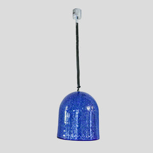 Blue colour Murrina Pendant by Gae Aulenti for Vistosi