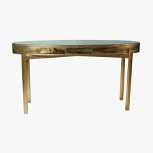 Load image into Gallery viewer, An elegant gold leaf finished console
