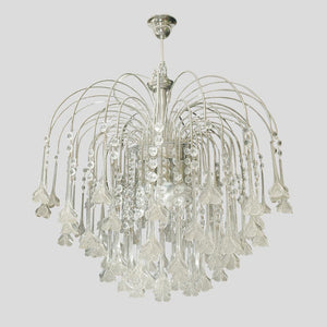 Flower rain chandelier by Cenedese