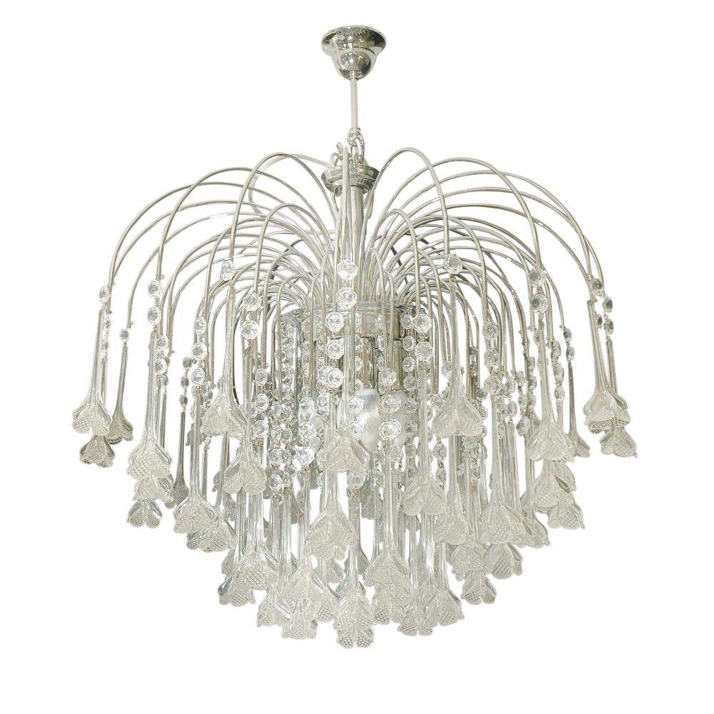 Flower rain chandelier by Cenedese