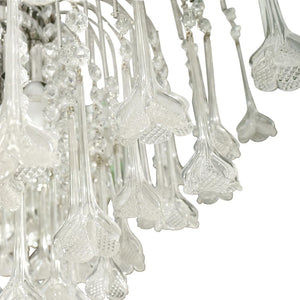 Flower rain chandelier by Cenedese