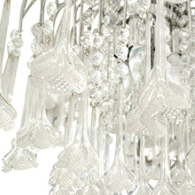 Load image into Gallery viewer, Flower rain chandelier by Cenedese
