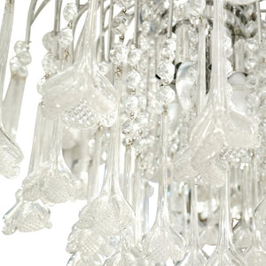 Flower rain chandelier by Cenedese