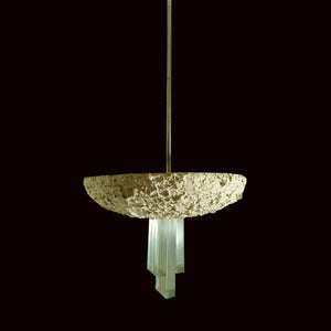 A rare Fontana Arte ceiling light